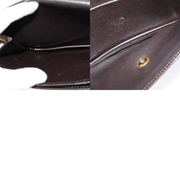 DIOR Trotter Canvas Shoulder Bag Brown Gold - Picture 12 of 12